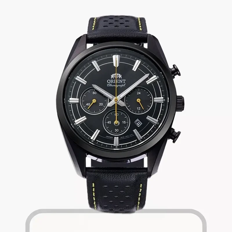 Orient Contemporary Solar Limited Edition Black Dial Men's Watch- RN-TX0307B